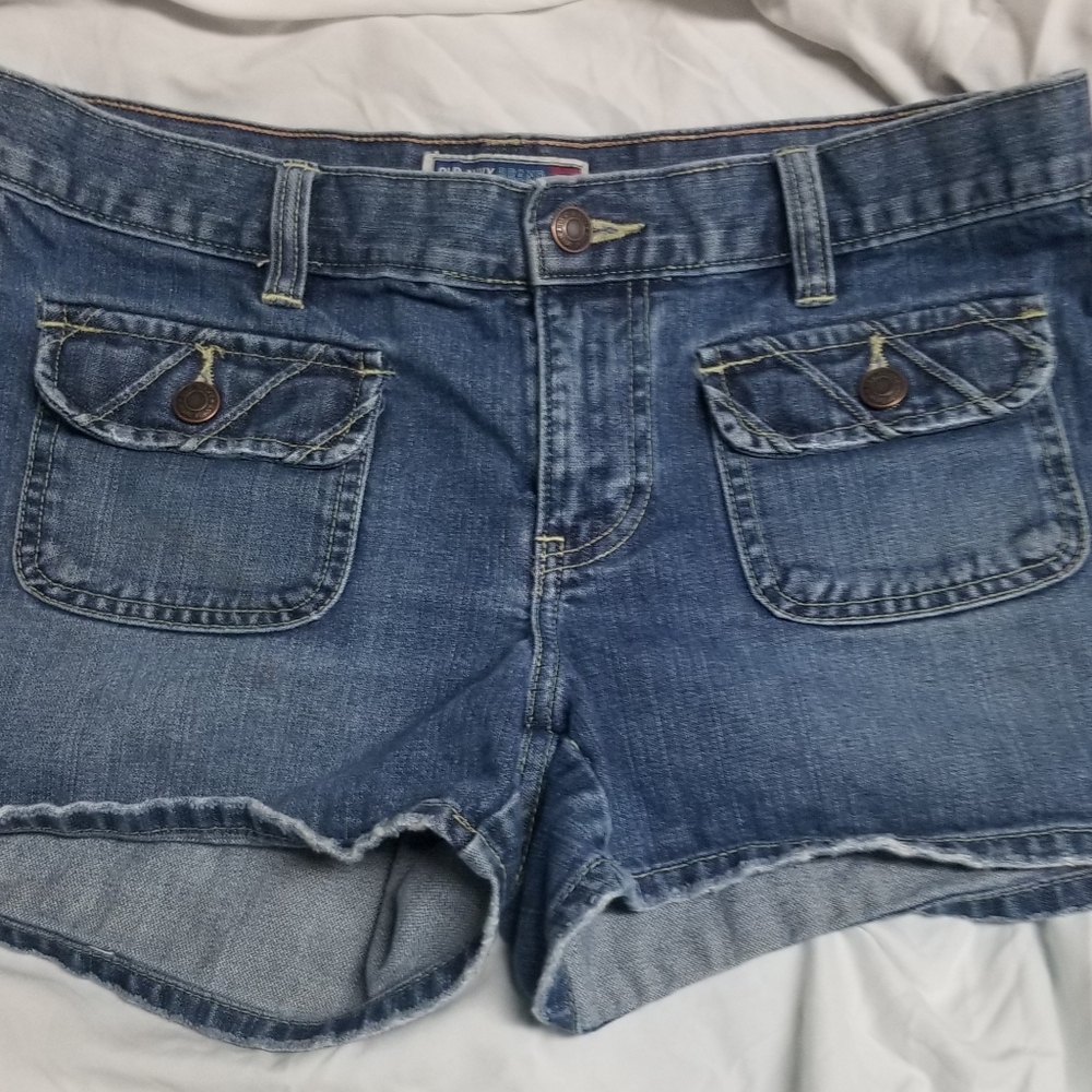 Old Navy, ultra low waist shorts
